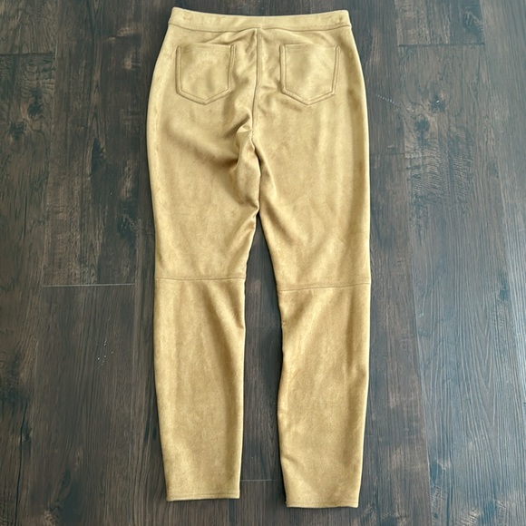 MAX STUDIO VICUÑA LEGGINGS MATCHING JACKET SET LARGE MICROSUEDE - Picture 9 of 10